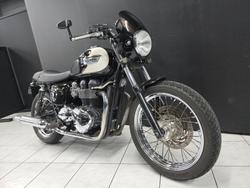2010 TRIUMPH BONNEVILLE T100 White