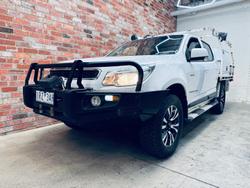 2013 Holden Colorado LX RG MY14 4X4 Dual Range Summit White