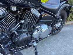 2018 Yamaha XVS650 V-STAR CUSTOM Black