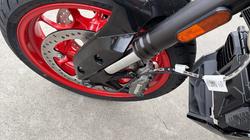 2023 Indian FTR SPORT ONYX BLACK RED