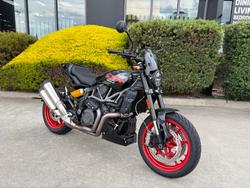 2023 Indian FTR SPORT ONYX BLACK RED