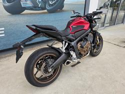 2024 Honda CB650RAC Red