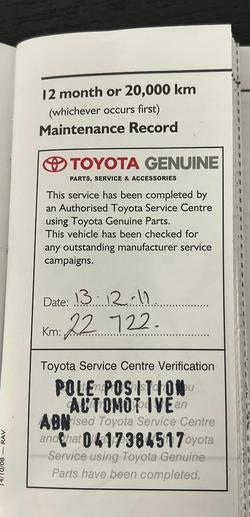 2009 Toyota RAV4 Cruiser L ACA33R MY09 4X4 On Demand Ebony