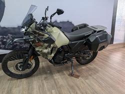 2025 Kawasaki KLR650 (KL650) ADVENTURE CYPHER CAMO BEIGE (MATTE)