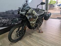 2025 Kawasaki KLR650 (KL650) ADVENTURE CYPHER CAMO BEIGE (MATTE)