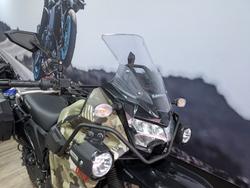2025 Kawasaki KLR650 (KL650) ADVENTURE CYPHER CAMO BEIGE (MATTE)