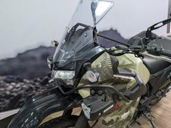 2025 Kawasaki KLR650 (KL650) ADVENTURE CYPHER CAMO BEIGE (MATTE)