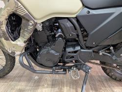 2025 Kawasaki KLR650 (KL650) ADVENTURE CYPHER CAMO BEIGE (MATTE)