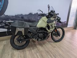 2025 Kawasaki KLR650 (KL650) ADVENTURE CYPHER CAMO BEIGE (MATTE)