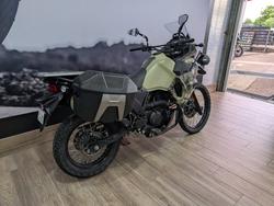 2025 Kawasaki KLR650 (KL650) ADVENTURE CYPHER CAMO BEIGE (MATTE)
