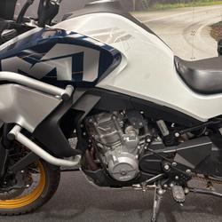 2023 CFMOTO MT EXPLORE NEBULA WHITE