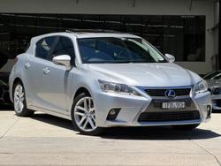 2016 Lexus CT 200h Luxury ZWA10R Titanium