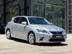 2016 Lexus CT 200h Luxury ZWA10R Titanium