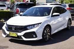 2019 Honda Civic +LUXE 10th Gen MY19 Platinum White