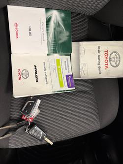 2018 Toyota Hilux Workmate TGN121R 4x2 Glacier White