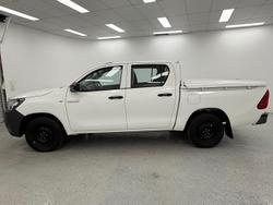 2018 Toyota Hilux Workmate TGN121R 4x2 Glacier White