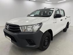 2018 Toyota Hilux Workmate TGN121R 4x2 Glacier White