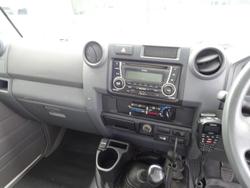 2013 Toyota Landcruiser Workmate VDJ79R MY13 4X4 Dual Range French Vanilla