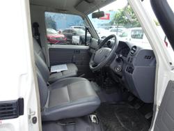 2013 Toyota Landcruiser Workmate VDJ79R MY13 4X4 Dual Range French Vanilla