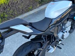 2025 CFMOTO 2025 CF Moto 650CC 675NK ABS Glacier White