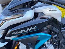 2025 CFMOTO 2025 CF Moto 650CC 675NK ABS Glacier White