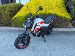 2025 CFMOTO XO PAPIO TRAIL NEBULA WHITE