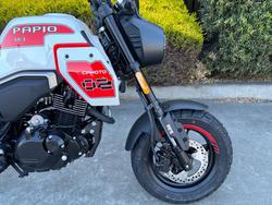 2025 CFMOTO XO PAPIO TRAIL NEBULA WHITE