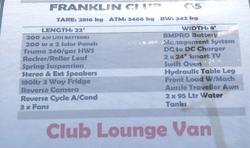 2025 Franklin G5 Club