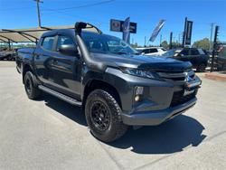 2019 Mitsubishi Triton GLX+ MR MY19 4X4 Dual Range Black Mica