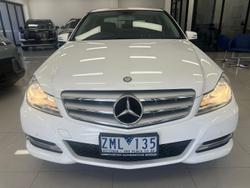 2012 Mercedes-Benz C-Class C200 BlueEFFICIENCY W204 MY12 Polar White
