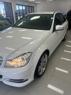 2012 Mercedes-Benz C-Class C200 BlueEFFICIENCY W204 MY12 Polar White