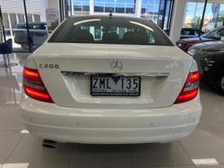 2012 Mercedes-Benz C-Class C200 BlueEFFICIENCY W204 MY12 Polar White