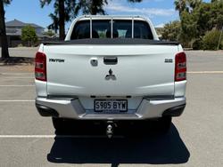 2018 Mitsubishi Triton GLX MQ MY18 4X4 Dual Range White