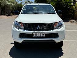 2018 Mitsubishi Triton GLX MQ MY18 4X4 Dual Range White
