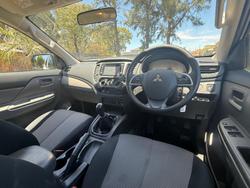 2018 Mitsubishi Triton GLX MQ MY18 4X4 Dual Range White