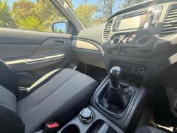 2018 Mitsubishi Triton GLX MQ MY18 4X4 Dual Range White