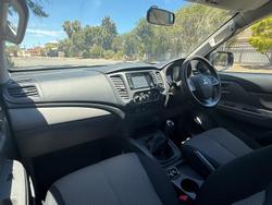 2018 Mitsubishi Triton GLX MQ MY18 4X4 Dual Range White