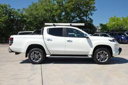 2019 Mitsubishi Triton GLS Premium MR MY20 4X4 Dual Range White