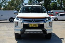 2019 Mitsubishi Triton GLS Premium MR MY20 4X4 Dual Range White
