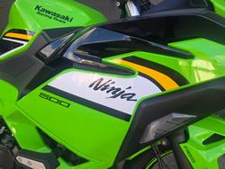 2025 Kawasaki NINJA 500 GREEN