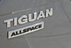 2019 Volkswagen Tiguan 132TSI Comfortline Allspace 5N MY20 Four Wheel Drive Platinum Grey