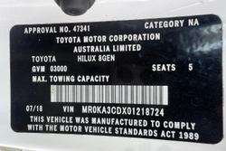 2018 Toyota Hilux SR