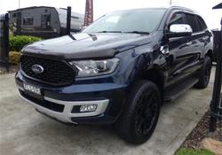 2020 Ford Everest Titanium UA II MY20.25 4X4 Dual Range Deep Crystal Blue