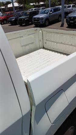 2010 Mitsubishi Triton GLX MN MY10 4x2 White