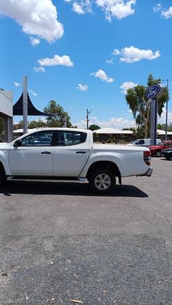 2010 Mitsubishi Triton GLX MN MY10 4x2 White