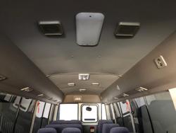 2013 Toyota Coaster Deluxe XZB50R White