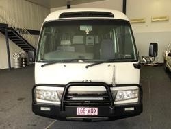 2013 Toyota Coaster Deluxe XZB50R White