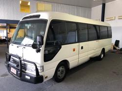 2013 Toyota Coaster Deluxe XZB50R White