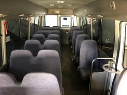 2013 Toyota Coaster Deluxe XZB50R White