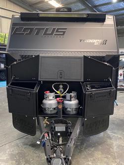 2025 Lotus Caravans Trooper Dual Door 23'11 Double Bunk